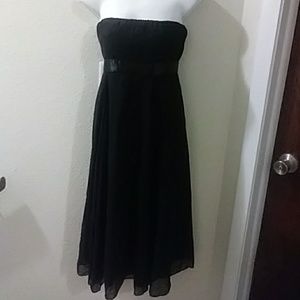 New with tags Nicole Michelle black strapless dre